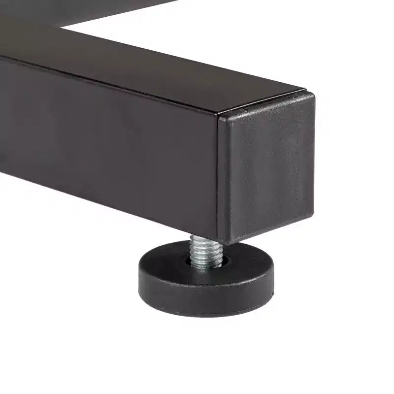 Tavolino laterale/finale per computer portatile, regolabile in altezza e con ruote, con stazione di ricarica e 2 porte USB
