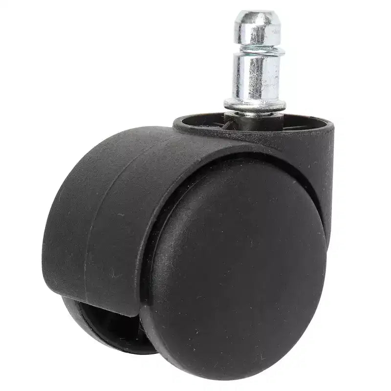 Sgabello a sella nero regolabile in altezza, sgabello da bar con ruote, sedia da salone, per uso in officina e ufficio a casa