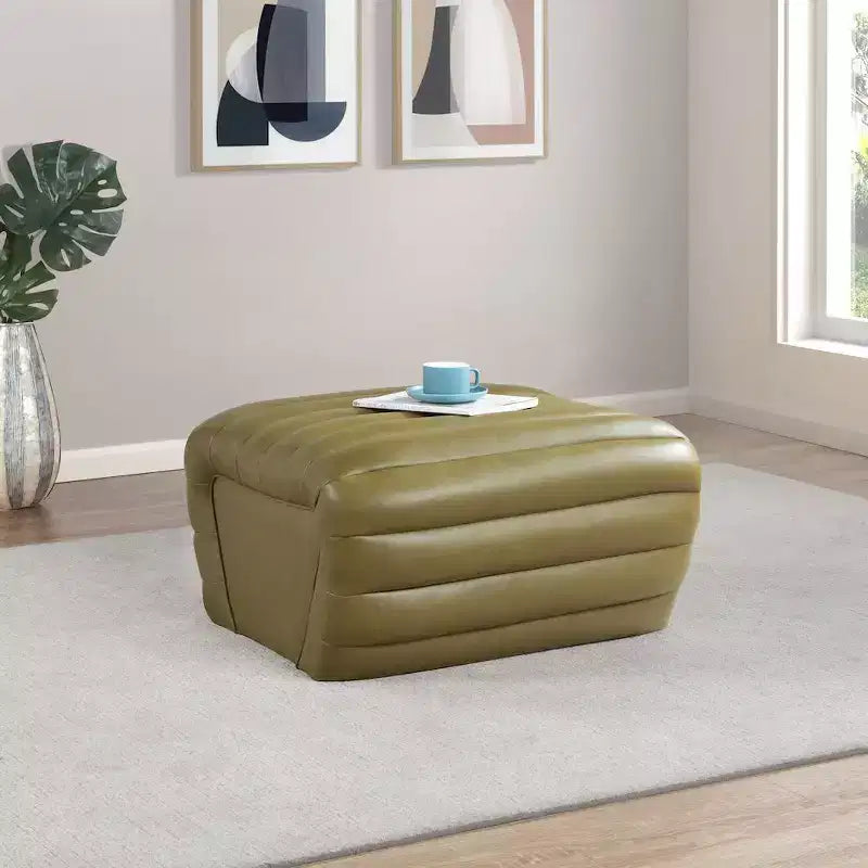 Pouf Vega in Pelle Vegana