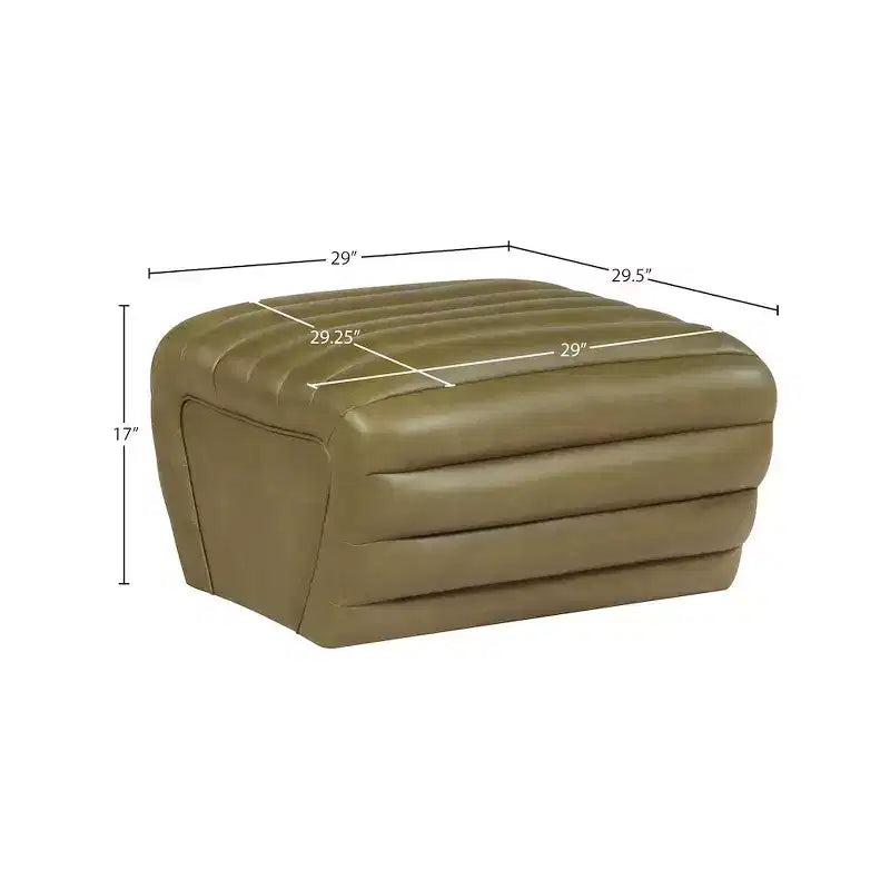 Pouf Vega in Pelle Vegana