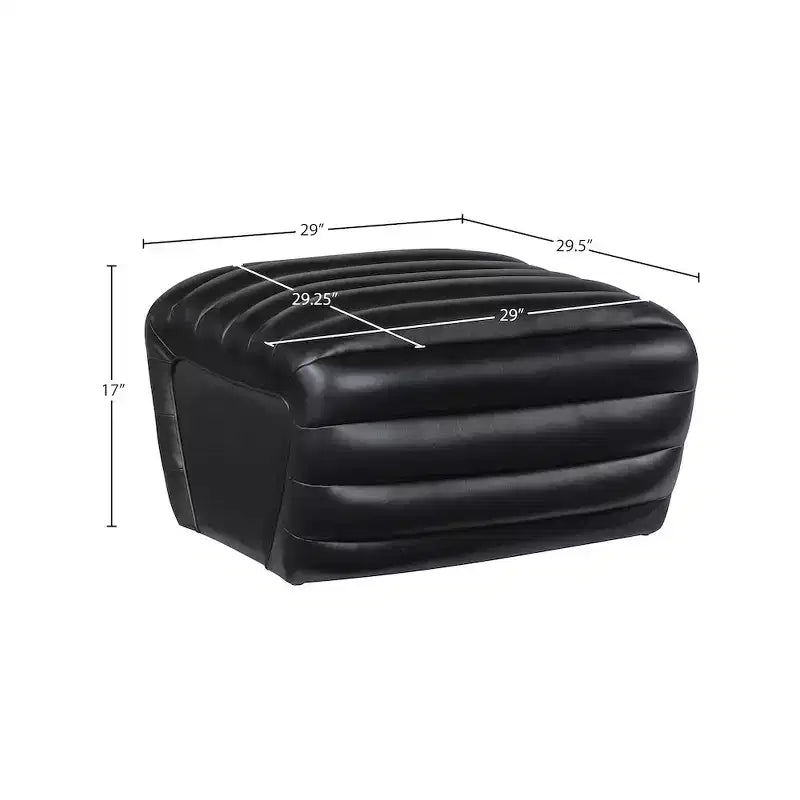 Pouf Vega in Pelle Vegana