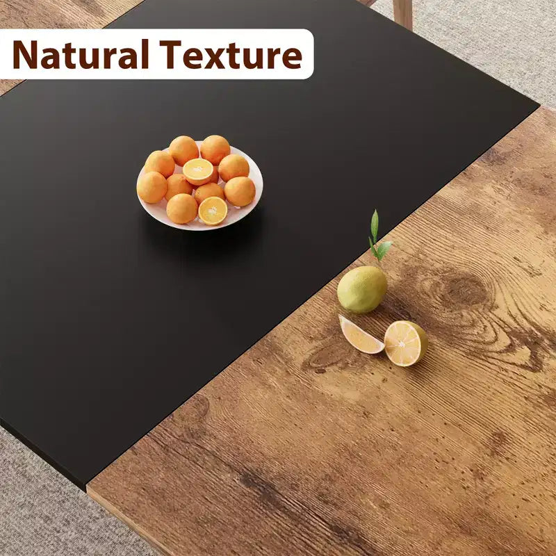 Tavolo da Cucina Lungo 200 cm per 6-8 Persone, Grande Tavolo da Pranzo Rettangolare, Tavolo Industriale da Interno per Ristorante con Robusta Struttura in Metallo (Solo Tavolo)