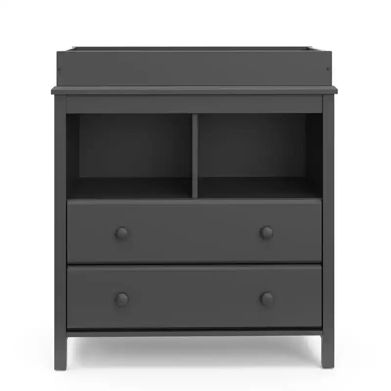 Cassettiera fasciatoio Storkcraft Alpine a 2 cassetti con piano fasciatoio