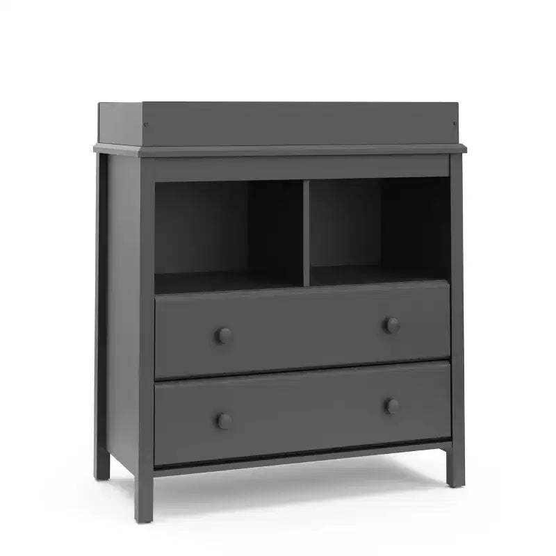 Cassettiera fasciatoio Storkcraft Alpine a 2 cassetti con piano fasciatoio