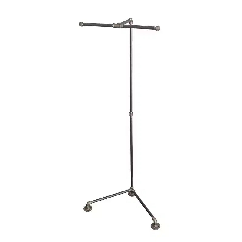 Pipe Decor Freestanding Tee-Style Pipe Clothing Rack